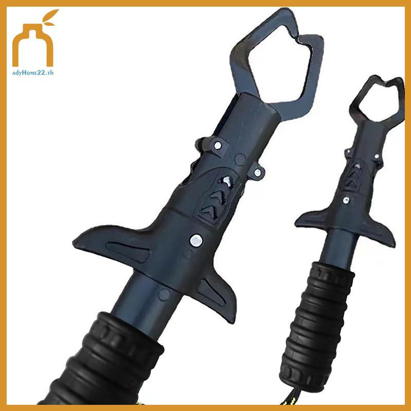 ADYHOME Gripper Lip Grippers เครื่องมือสำหรับการตกปลา พร้อมเครื่องชั่งน้ำหนัก และป้องกันสนิม