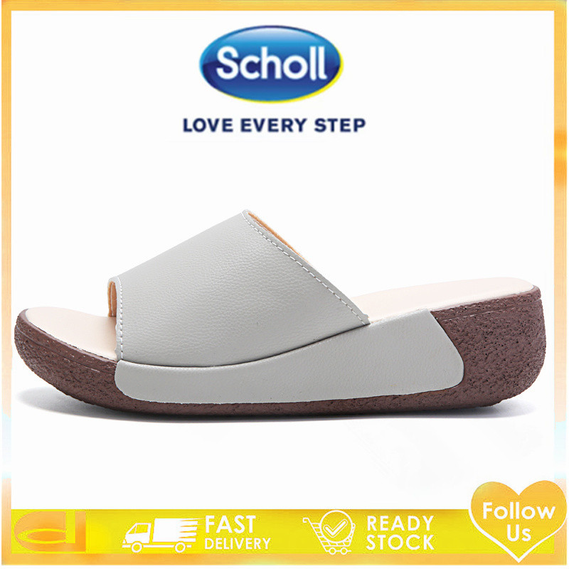 รองเท้าส้นแบนสตรี Scholl แบบ Boat Shoes ทำจากหนัง ไซส์ 40-41 ราคา ถูกที่สุด ดีลบีเคเค แกลเลอรีภาพที่ 6