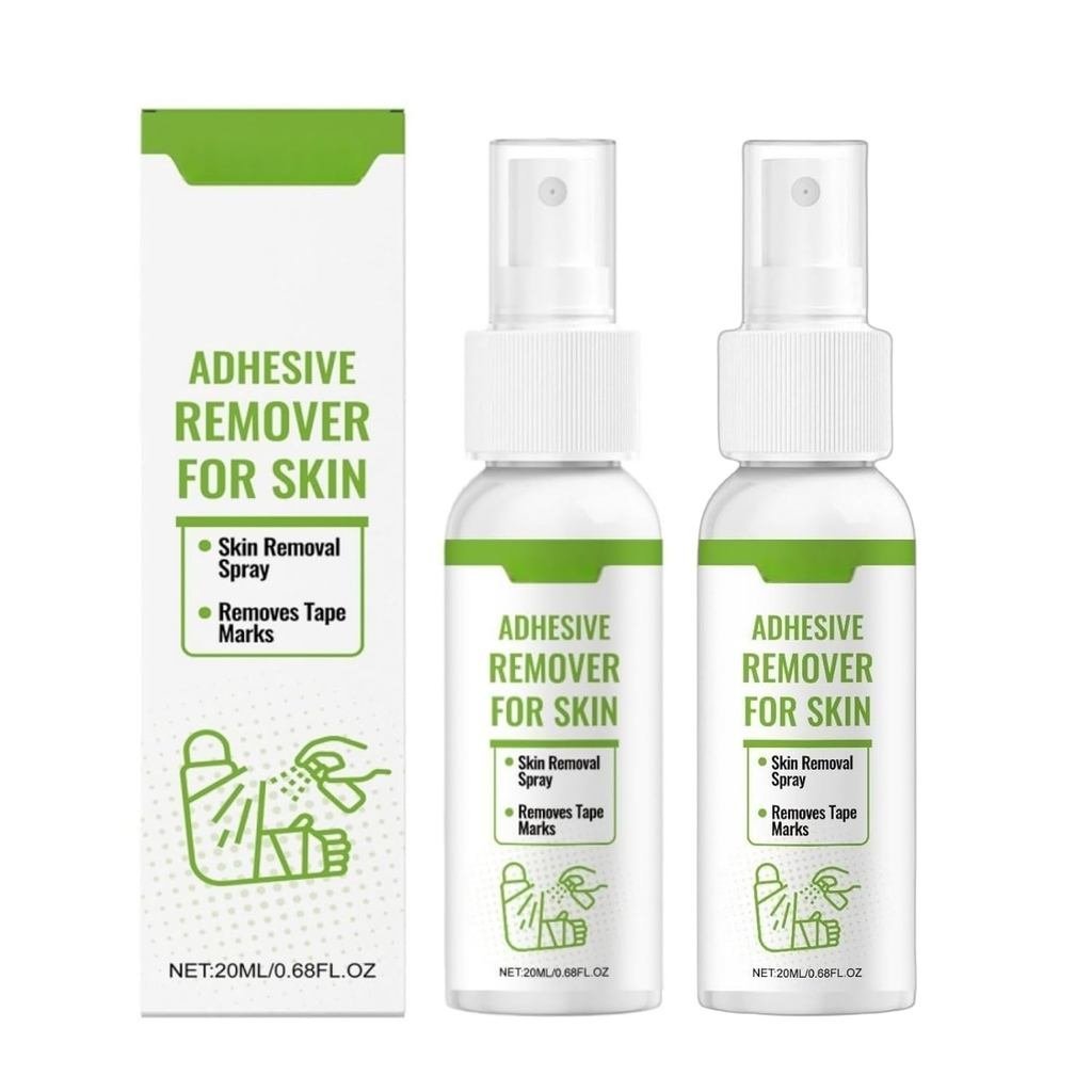 Adhesive Remover for Skin, Stoma Adhesive Remover Spray, Plaster Remover for Skin, Also Used to Remo