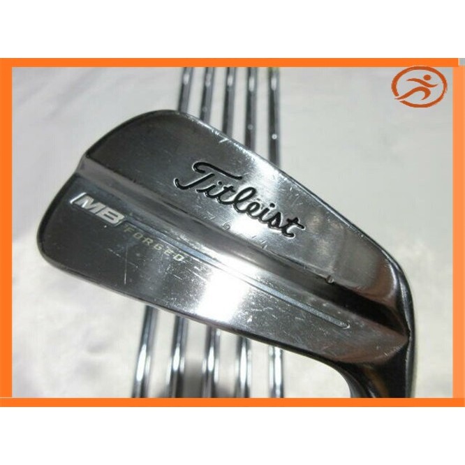 【Direct from JAPAN】ชุดเหล็ก Titleist MB 714 มือสอง มุม 27° ความยืดหยุ่น S200 ความยาว 38.0 นิ้ว สี Dy