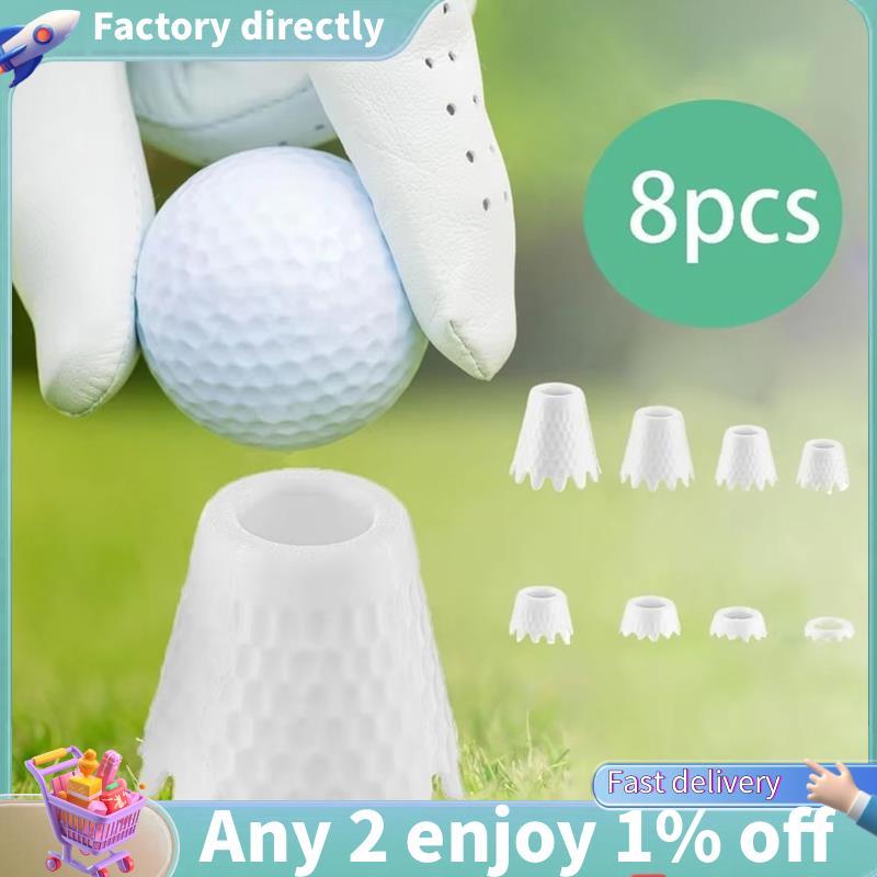 LU-8 Pack Golf Tees Golf Simulator Tees สําหรับกลางแจ้งในร่ม