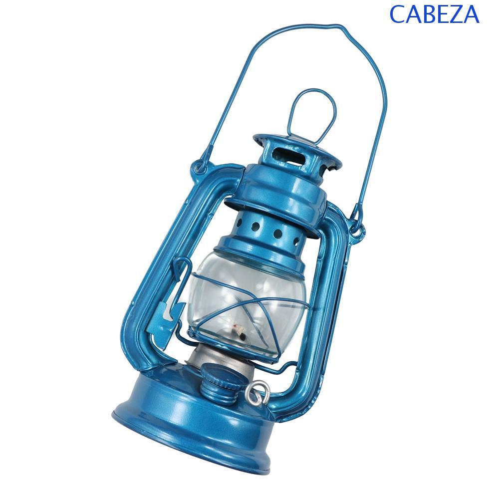 CABEZA Camping ไฟ Retro Vintage Iron สําหรับตกแต่งบ้านกลางแจ้ง Photo Props Bar Cafe ผับโคมไฟ