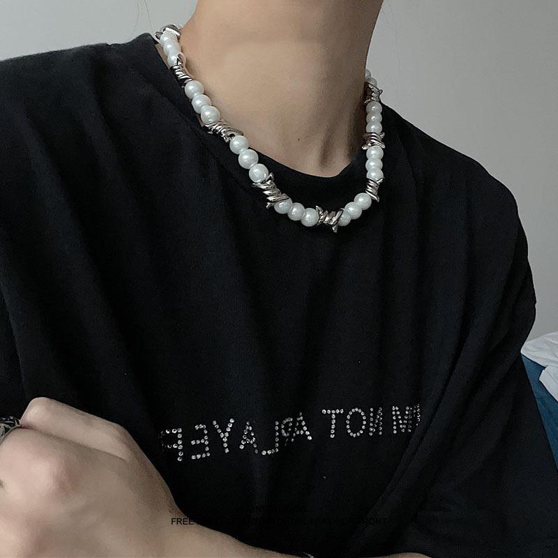 สร้อยคอ รุ่นDreamy Pearl รหัส AA119 สร้อยคอแฟชั่น ชาย หญิง ทันสมัย