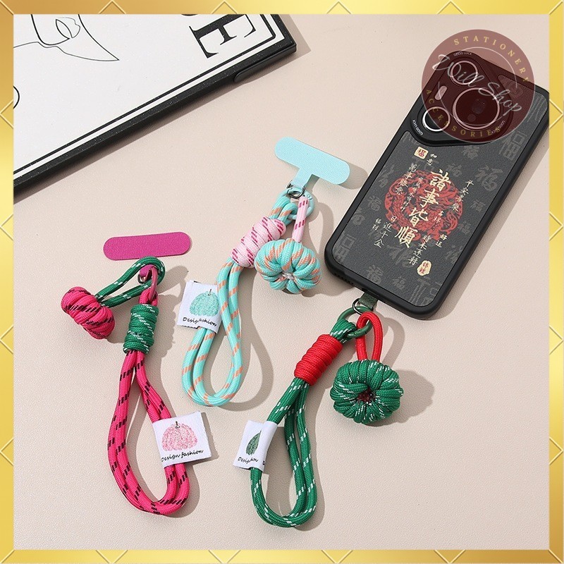 HP GANTUNGAN PUMPKIN STYLE PHONE STRAP MN-2229 อุปกรณ์ตกแต่งโทรศัพท์สุดน่ารัก
