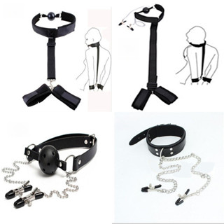 🔥สินค้าใหม่🔥2026 SM กุญแจมือ, ที่หนีบหัวนม, สายรัดมือและคอ, …