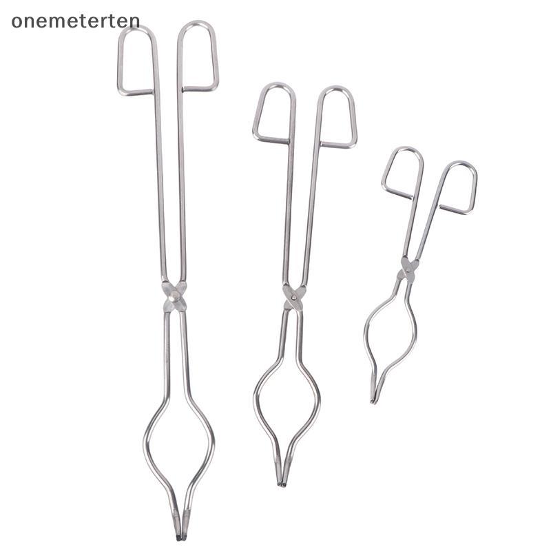 Rten Professional เกรดสแตนเลสแหนบ Crucible Graphite Melting Plier ผู้ถือ Chrome Plated Beaker Clamps N