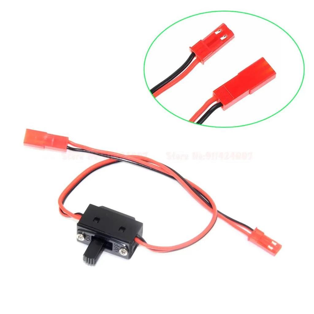 30 ซม.RC รถรับ LED Light Control สวิทช์ JST Connector สําหรับ Traxxas Axial SCX10 HSP TAMIYA WLtoys Crawler RC รถ