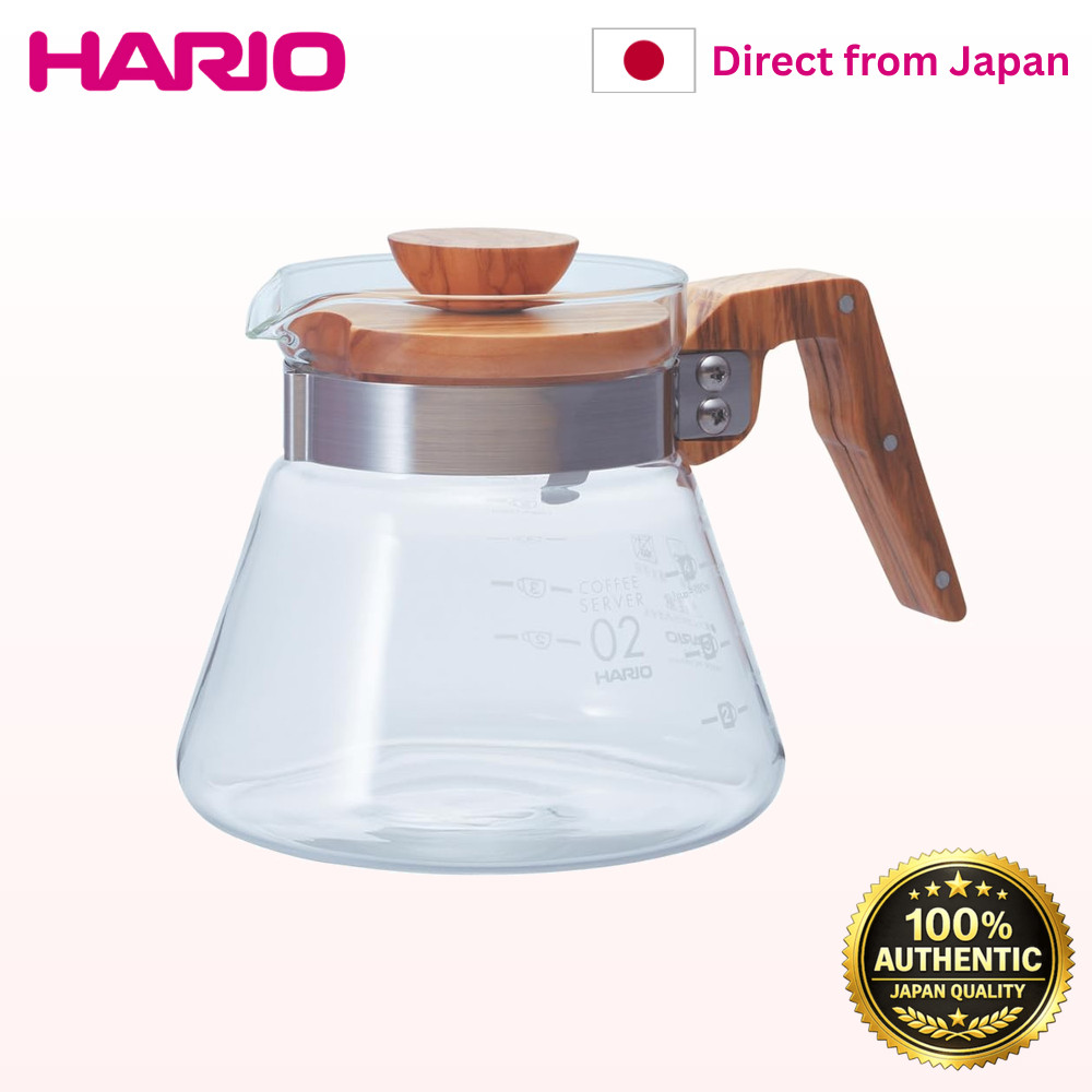HARIO พนักงานเสิร์ฟกาแฟ 400ml/600ml VCWN-60-OV【Direct from Japan】