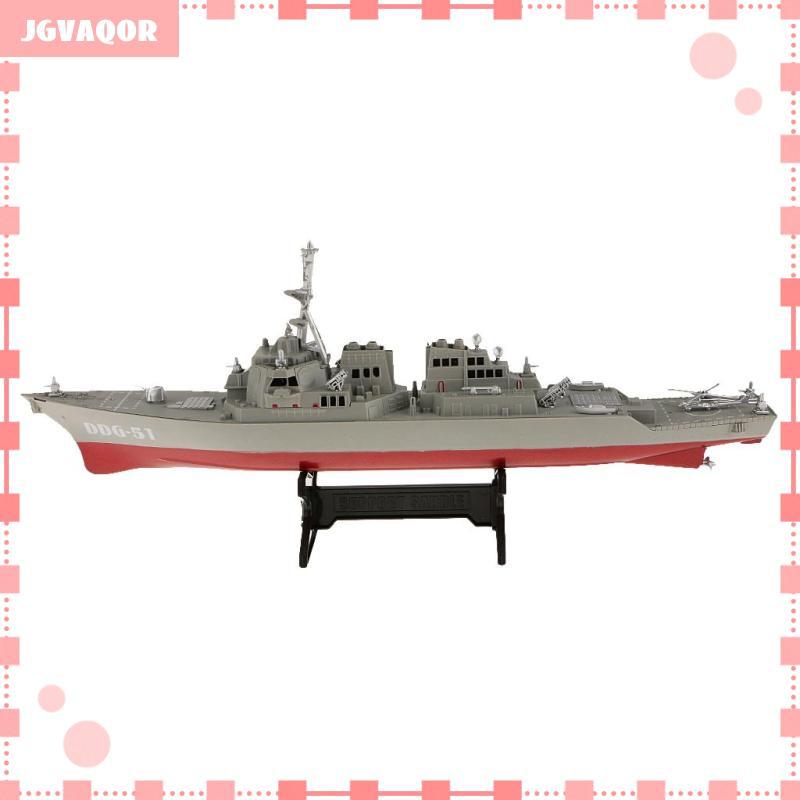 [jgvaqor] 1:350 Scale นําทางพลาสติก Sea Warship Model เครื่องประดับบ้านของสะสม