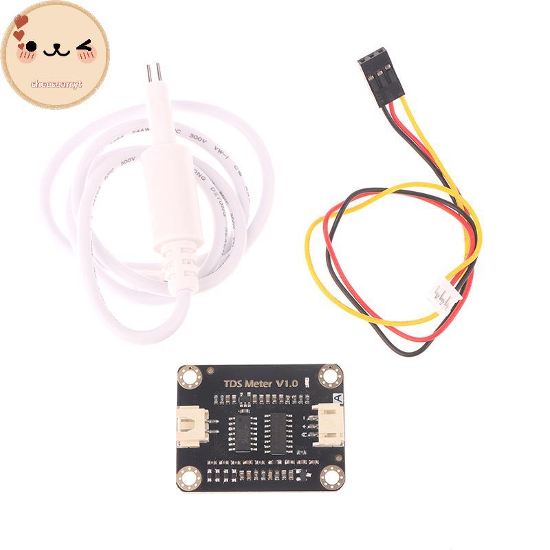 Chee TDS Sensor เซ็นเซอร์การนําไฟฟ้าสําหรับการตรวจจับของเหลว Arduino โมดูลตรวจสอบคุณภาพน้ํา DIY TDS 