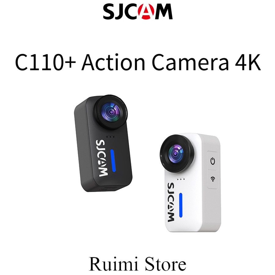 SJCAM C110+ กล้องแอคชั่นแคมเมรา 4K 4K ความละเอียด 30fps กันน้ํา 30m ความลึก