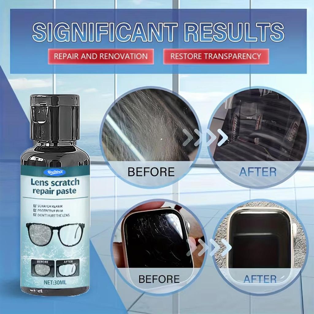 แว่นตา Scratch Remover สําหรับเลนส์ป้องกันแว่นตาบํารุงรักษาวางแว่นตา Scratch Remover วาง sarhanph