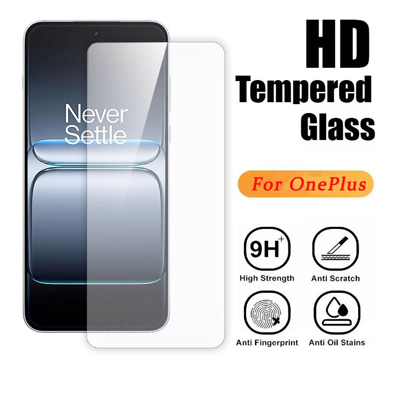 ฟิล์มกระจกใสสำหรับ OnePlus 15 9R ACE Nord 5 4 3 CE5 CE4 CE3 Lite 4G 5G 2026