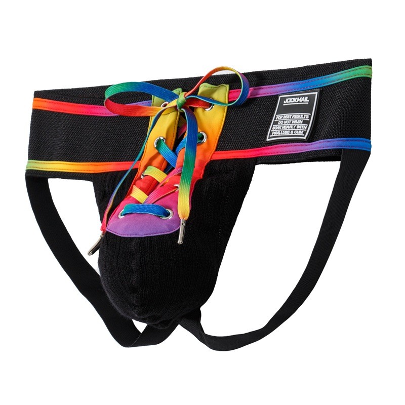 Jockstrap สำหรับผู้ชาย สไตล์เซ็กซี่ Femboy พร้อมเชือกรัด