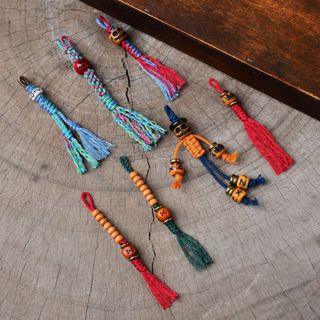 สไตล์ทิเบต กระดูกด้านขนาดเล็ก สำหรับแขวน เป็นอุปกรณ์เสริม แล…