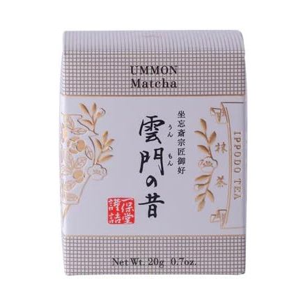 Ippodo Tea Co. Matcha Unmon no Mukashi (20g x 1 box) Made in Japan Deep aroma and mellow umami Perfe