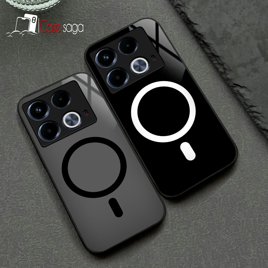 G764 Softcase Glitter Glass Infinix Note 40 40 Pro HOT 50 50i 50 Pro Plus 4G 5G 30 12 12i 11 10 8 Ze