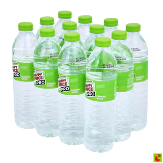 บิ๊กซี แฮปปี้ ไพรซ์ โปร น้ำดื่ม 600 มล. แพ็ค 12 ชิ้น