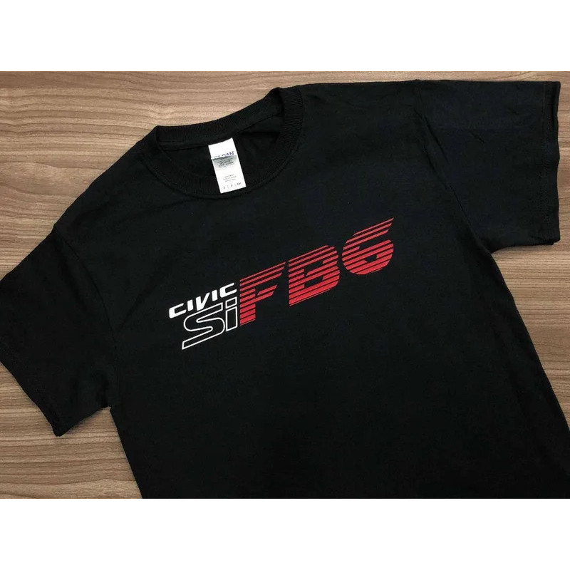 เสื้อยืดสำหรับแฟนรถยนต์ญี่ปุ่น Civic Si FB6