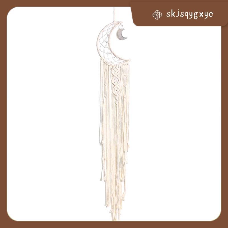 skjsqygxycDream Catcher, Moon Dream Catcher พร้อมไฟ - ตกแต่งผนังห้องนอน, Dream Catcher ตกแต่งห้องวัย