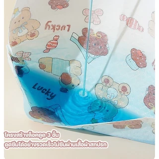 ผ้ากันเปื้อนเด็ก 20PCS ผ้ากันเปื้อนแบบใช้แล้วทิ้ง ห่อแยกกัน กันน้ำ ระบายอากาศ พกพาสะดวก