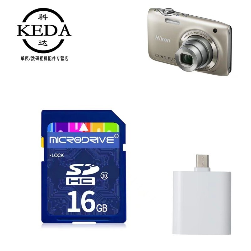 เหมาะสําหรับ Nikon Coolpix S8100 S8200 AW100 AW110 การ์ดหน่วยความจํากล้องดิจิตอลการ์ดหน่วยความจํา