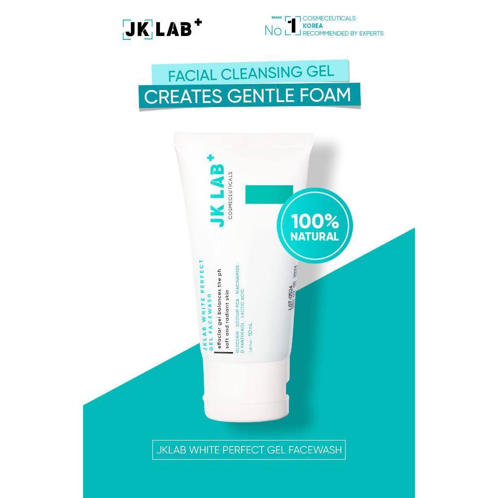 มาใหม่ล่าสุด JK Lab+ พรีเมี่ยมไวท์เทนนิ่งเฟเชียลคลีนเซอร์ ช่วยลดฝ้า และผิวเรียบเนียน