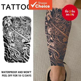 สติ๊กเกอร์รอยสักสมุนไพรซามูไรญี่ปุ่น, รอยสักแขน Fa ke กันน้ํ…