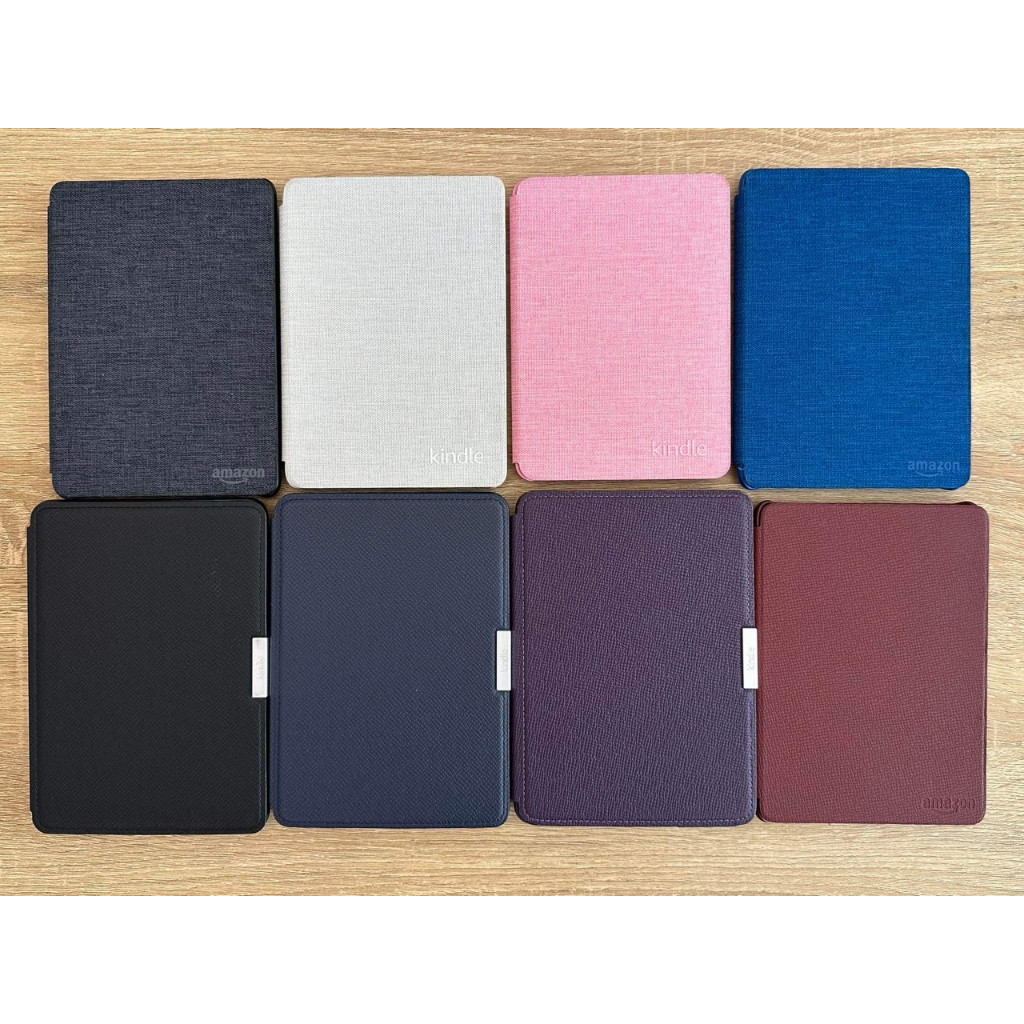 เคสหนังแท้สําหรับเครื่องอ่านหนังสือ kindle paperwhite 3 และ 4.5 มือสอง