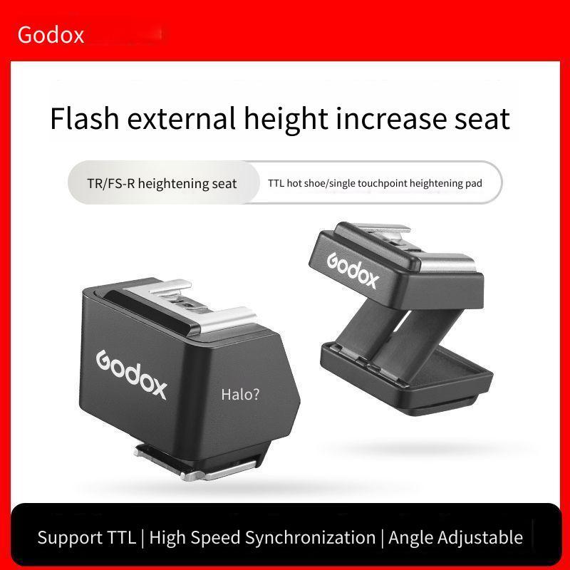 Godox Heightening TR Hot Shoe ที่นั่งเพิ่มความสูง TTL Micro กล้องความเร็วสูงแบบซิงโครนัสขนาดเล็กเดี่
