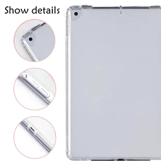 【พร้อมส่ง】ฝาครอบป้องกัน Samsung Tab S6 lite/Tab A11/A7lite/S7FE/S7plus/S10lite/S8 plus/S9 พร้อมช่องเสียบปากกาฝาหลังใส