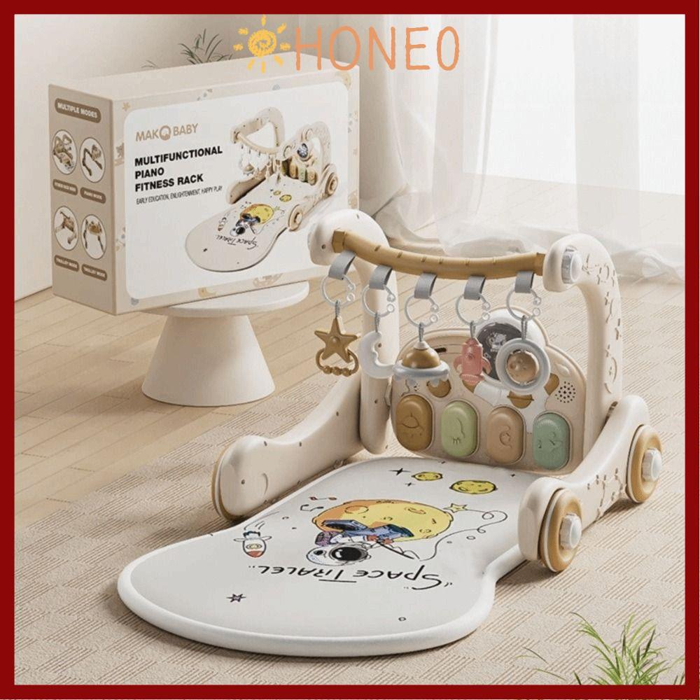HONE Baby Piano Fitness Frame,Multi-Functional Pedal Game Pad Early Education ของเล่น,ผลิตภัณฑ์เด็ก 