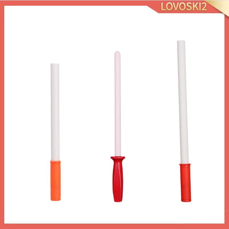 [Lovoski2] Sharpening Rod, Honing Rod, Grip ใส่สบาย, Sharpening Rod แบบพกพาสําหรับเครื่องใช้ในครัวขอ