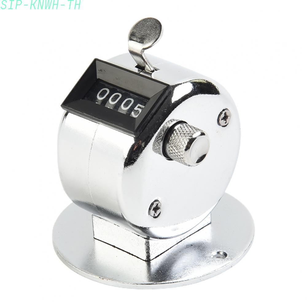 <NEW>Metal Counter with Handle for Manual Counting 0 9999 Range Portable and Reliable<KNWH-TH>
