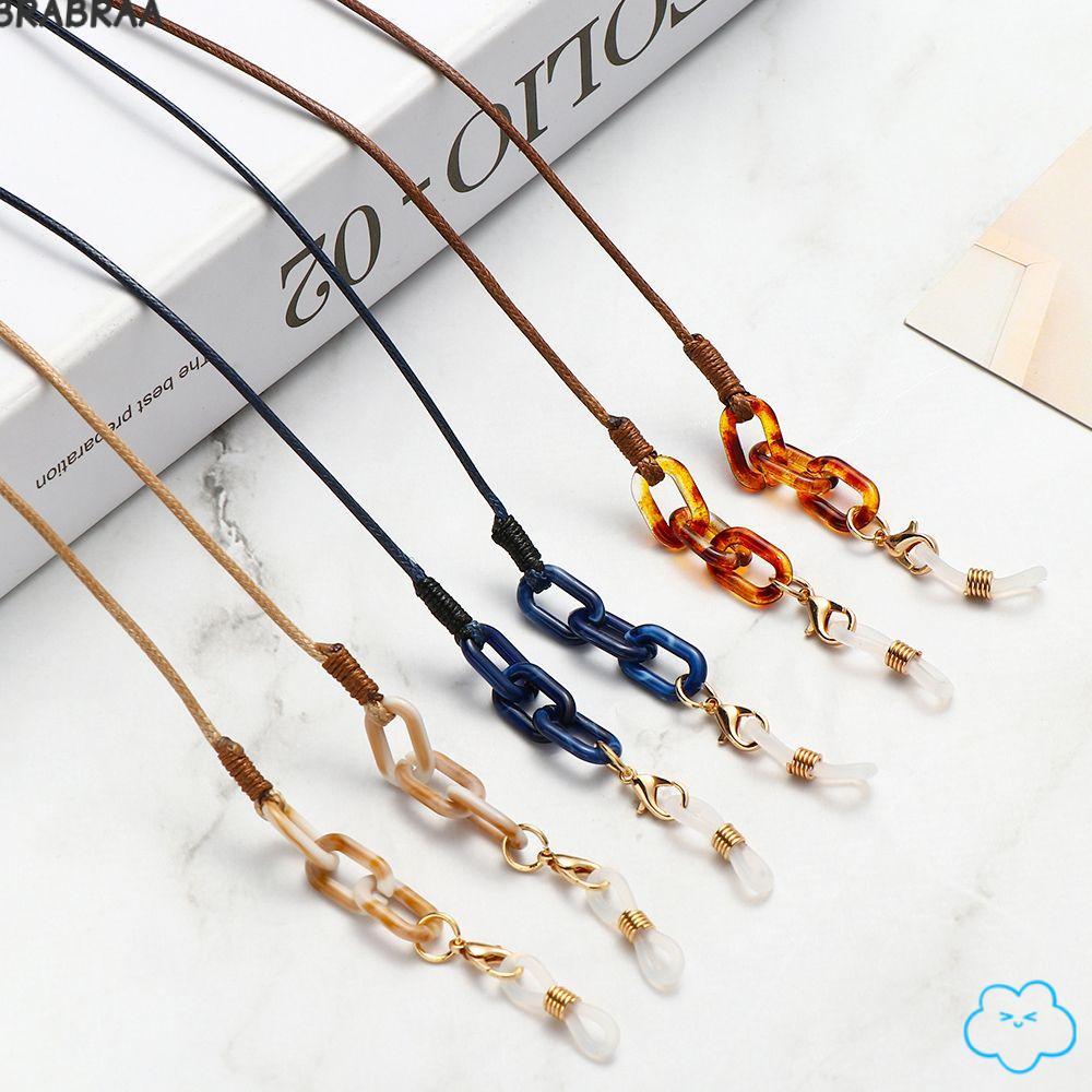 BRABRAA Glasses Chains สร้อยคอแฟชั่น Leopard Reading Glasses Cords