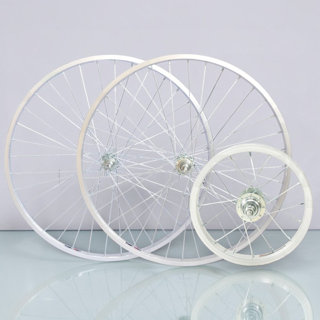 ชุดล้อจักรยานอลูมีเนียม 12x1.75 14x1.75 16x1.75 20x1.75 24x1.75 24x1 3/8 26x1.75 26x1 3/8 27x1 3/8