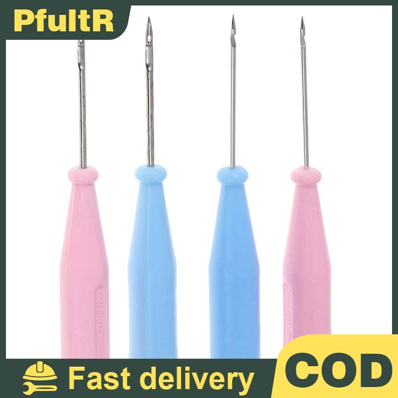 Null เหล็ก Stitcher เย็บ Awl รองเท้า Hole Hook DIY หนังเครื่องมือรองเท้าซ่อมเข็ม null