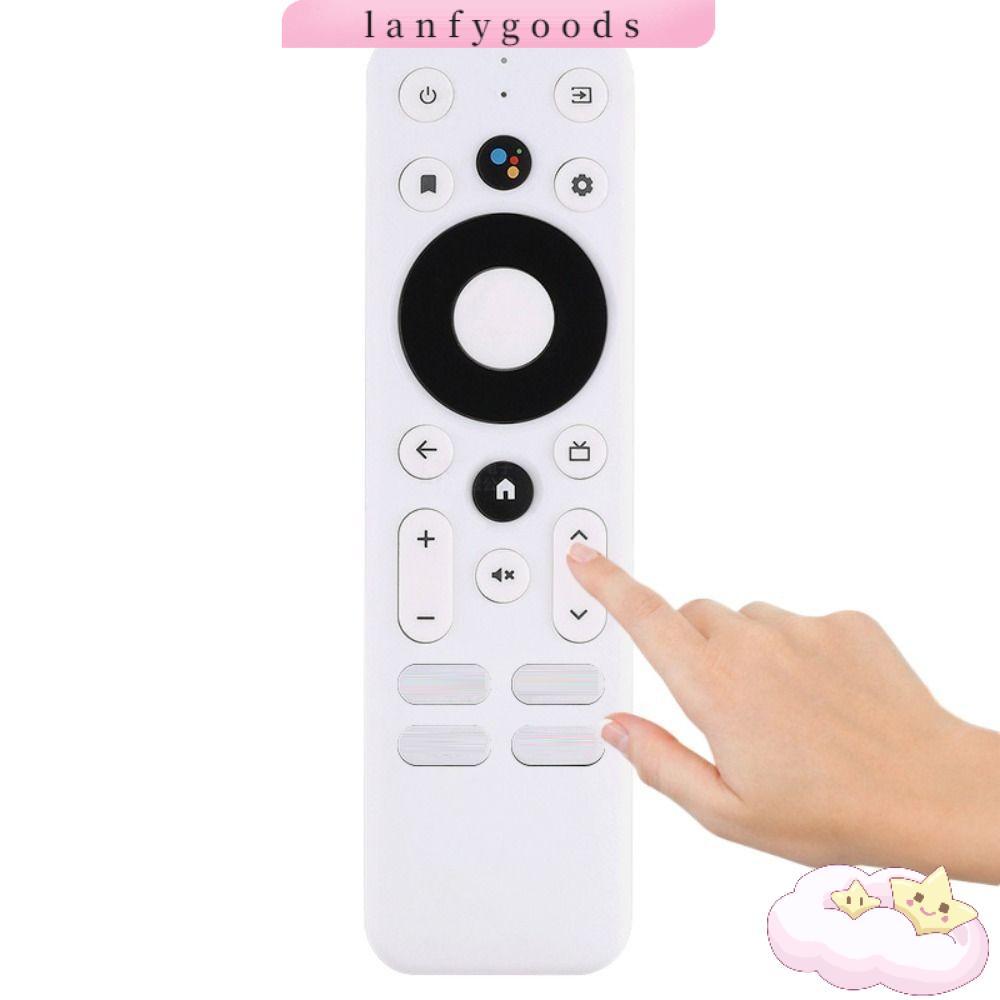 LANFYGOODS รีโมทคอนโทรลด้วยเสียง, ได้รับการรับรอง 4K เปลี่ยนรีโมทคอนโทรลทีวี, 2025 อเนกประสงค์มัลติฟ
