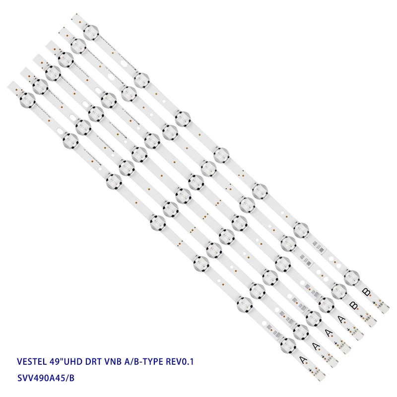 LED backlight strip สําหรับ 49PUS6031 49U6663DB 49U6763DB 49U5863DB 49U5766DB 49UD8400B SVV490A45-A 
