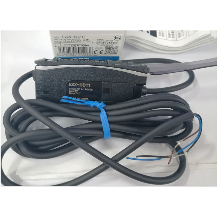 ยี่ห้อใหม่ Omron ไฟเบอร์ออปติกเครื่องขยายเสียง E3X-HD11 EX-HD41 E3X-NA11 NA41 เซ็นเซอร์ไฟเบอร์ออปติก