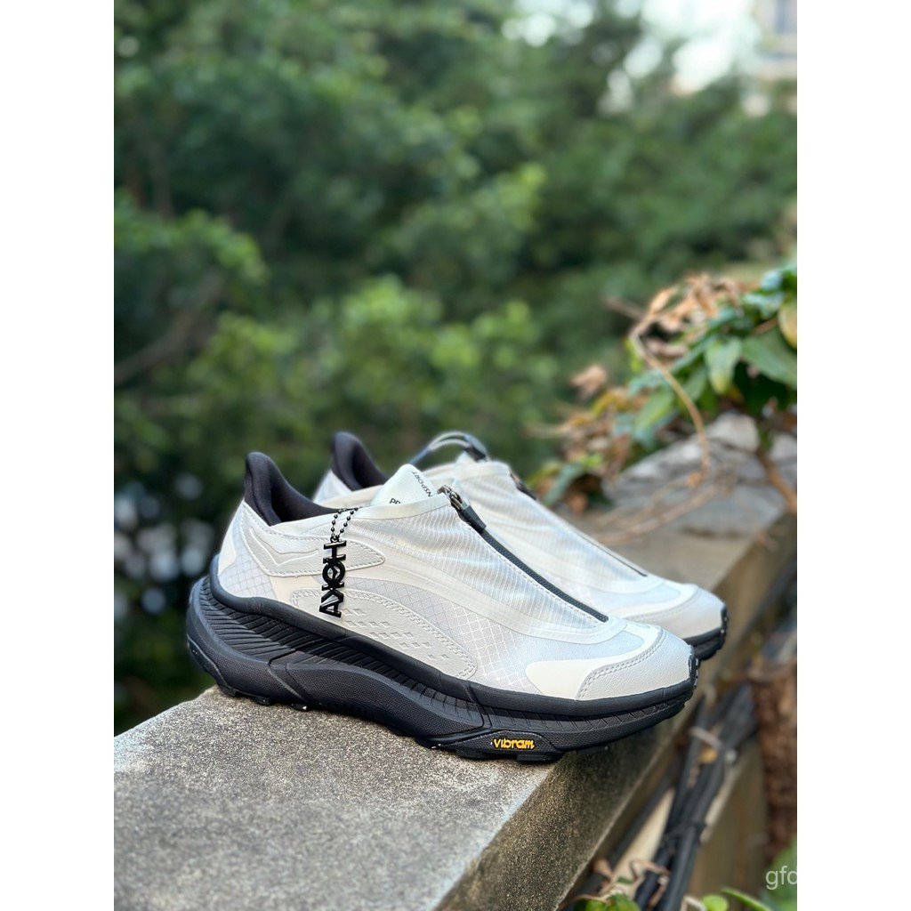 HOKA PROJECT TRANSPORT Trail Running Shoes รองเท้าวิ่งกลางแจ้งแบบ laceless Unisex ราคา ถูกที่สุด ดีลบีเคเค แกลเลอรีภาพที่ 2