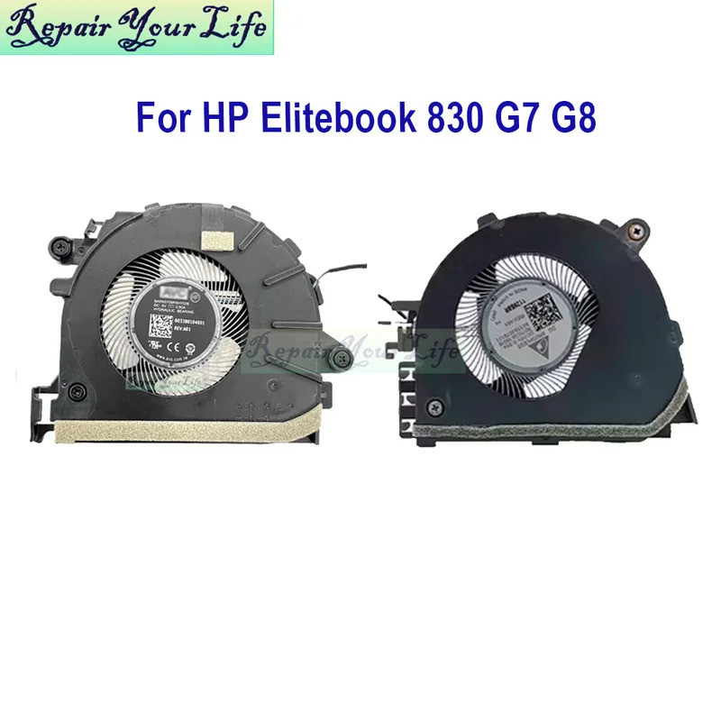 แล็ปท็อป Cooler พัดลม CPU สําหรับ HP EliteBook X360 830 G7 G8 830G8 หม้อน้ําระบายความร้อน HSN-I42C I