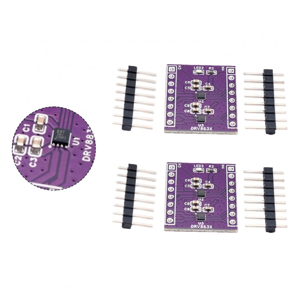 DRV8837 มอเตอร์อินพุตแรงดันไฟฟ้า 1.8V-7V เอาต์พุต H-bridge เดี่ยว 1.8A