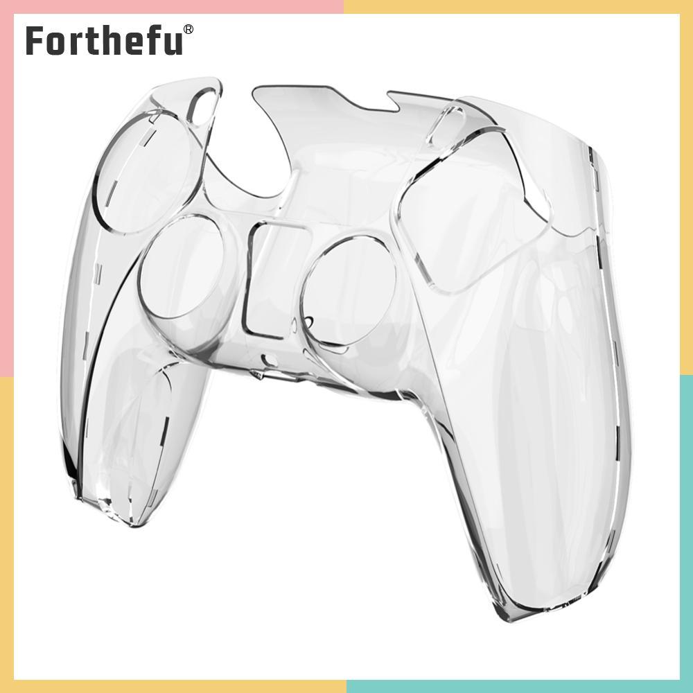 ★ ฟอร์ธีฟู ★  Skin Clear PC Cover Ultra Slim Protector Case สําหรับคอนโทรลเลอร์ PS 5