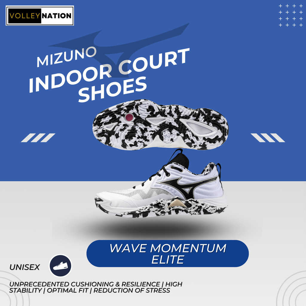 WAVE MOMENTUM ELITE สีขาว/ดํา/GE Gold