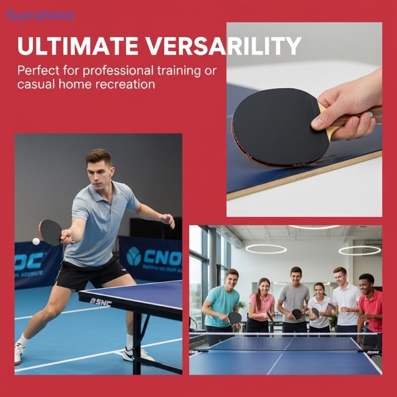 Sun REACTOR Tornado V5 ยางปิงปอง Stiy Loop Atta Ping Pong ยาง Medium Hard พร้อม Max ภายใน Energy ฟอง