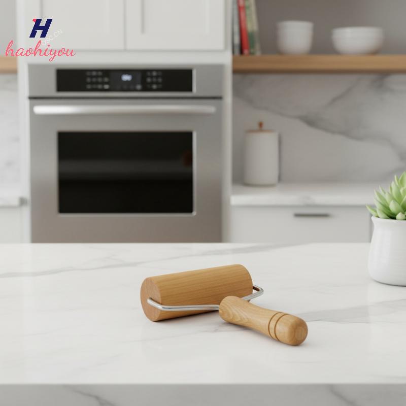 <haohiyou> Rolling Pin Pastry And Pizza Baker Roller ไม้เบเกอรี่เครื่องครัว Pastry Rolling Pin Pie R