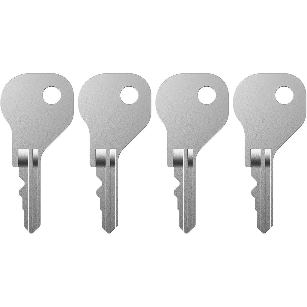 4 แพ็ค 62462 Magna Latch เปลี่ยนคีย์สําหรับ Yard, Garden, และ Pool Gate Safety Latch เข้ากันได้กับ D