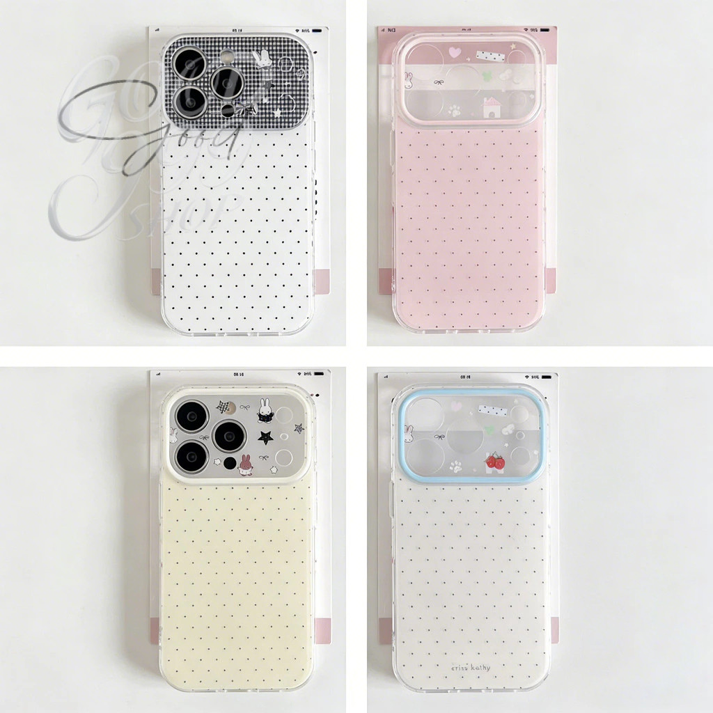 🔥GOOD ส่งจากไทย🔥เคสไอโฟน17 โปร่งใสลูกบุหรี่สีอ่อนน่ารัก สำหรับ iPhone 16 15 17 air 12 14 13 Pro Max 15 16 14 Plus
