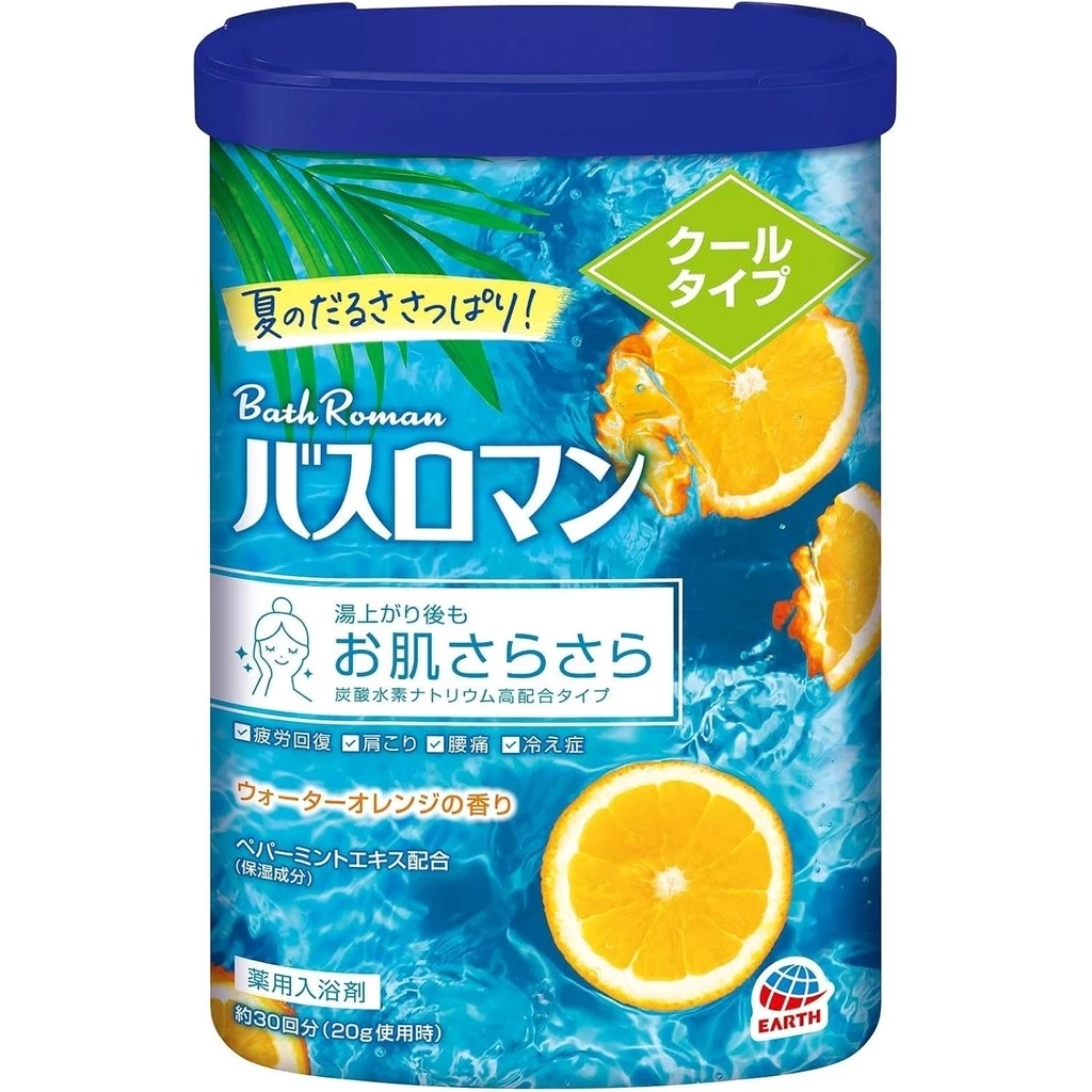 BATH ROMAN CLEAR COOL / บาธ โรมัน เคลียร์ คลู ผงน้ำแร่ออนเซ็นแช่ตัว